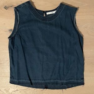 Rag & Bone denim tank top size medium